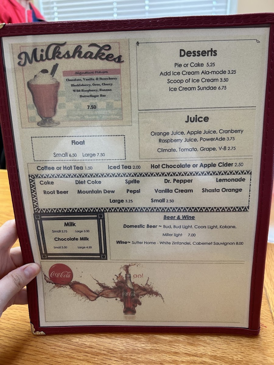 Old Timer Cafe Menu - Image 6